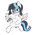 Size: 2048x2048 | Tagged: safe, artist:knife smile, oc, oc:amo flues, pegasus, pony, commission, oc design, simple background, solo, transparent background