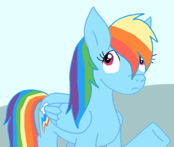 Size: 822x697 | Tagged: safe, artist:cmara, rainbow dash, pegasus, pony, g4, female, solo