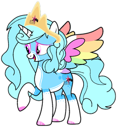 Size: 728x784 | Tagged: safe, artist:jemimasparkle, oc, oc only, oc:jemima sparkle, oc:jemimasparkle, alicorn, pony, g4, female, simple background, solo, transparent background