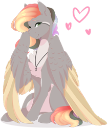 Size: 1280x1520 | Tagged: safe, artist:pixelberrry, oc, oc only, oc:colour drop, pegasus, pony, colored wings, female, mare, simple background, solo, transparent background, two toned wings, wings