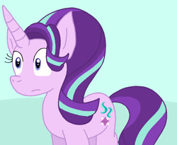 Size: 855x700 | Tagged: safe, artist:cmara, starlight glimmer, pony, unicorn, g4, female, horn, solo