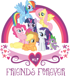 Size: 1884x2048 | Tagged: artist needed, safe, alternate version, applejack, fluttershy, pinkie pie, rainbow dash, rarity, spike, twilight sparkle, dragon, earth pony, pegasus, pony, unicorn, g4, applejack's hat, cowboy hat, crouching, design, female, flower, flying, grin, hat, heart, horn, lying down, male, mane seven, mane six, mare, open mouth, open smile, prone, simple background, smiling, stars, stock vector, text, transparent background, vector, zazzle