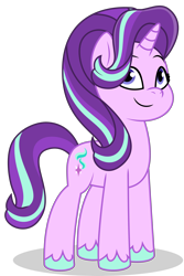 Size: 3000x4481 | Tagged: safe, artist:keronianniroro, starlight glimmer, pony, unicorn, g4, g5, my little pony: tell your tale, female, g4 to g5, generation leap, high res, horn, mare, redesign, simple background, solo, transparent background, vector