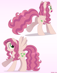 Size: 2158x2791 | Tagged: safe, artist:lullapiies, oc, oc only, oc:lullapie, pegasus, pony, g4, female, gradient background, mare, solo