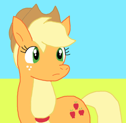 Size: 772x749 | Tagged: safe, artist:cmara, applejack, earth pony, pony, g4, female, solo