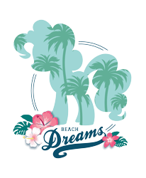 Size: 1686x2048 | Tagged: safe, part of a set, pinkie pie, earth pony, pony, g4, official, design, english, female, flower, hibiscus, leaves, mare, monstera, palm tree, shirt design, silhouette, simple background, solo, text, transparent background, tree, vector, zazzle