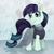 Size: 1300x1300 | Tagged: safe, artist:swasfews, coloratura, earth pony, pony, g4, clothes, dress, female, mare, simple background, smiling, solo