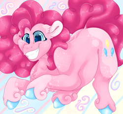 Size: 2199x2019 | Tagged: safe, artist:friskthepony, pinkie pie, earth pony, pony, g4, female, solo