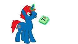 Size: 1920x1080 | Tagged: safe, artist:ry-bluepony1, oc, oc only, oc:train track, pony, unicorn, g4, calendar, horn, march 14, plankton, simple background, solo, spongebob squarepants, the day that krabs fries, the spongebob squarepants movie, transparent background