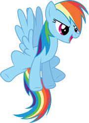 Size: 3000x4173 | Tagged: safe, artist:cloudy glow, rainbow dash, pegasus, pony, g4, it's about time, .ai available, female, flying, mare, simple background, solo, transparent background, vector