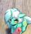 Size: 2915x3162 | Tagged: safe, artist:witchtaunter, lyra heartstrings, pony, unicorn, g4, angry, bad pony, blood, eye clipping through hair, finger, glare, hand, horn, implied biting, l.u.l.s., looking at you, meme, offscreen character, ponified animal photo, ponified meme, pov