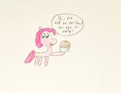 Size: 944x720 | Tagged: safe, artist:avaandfriends2008, pinkie pie, earth pony, pony, g4, drawing, solo