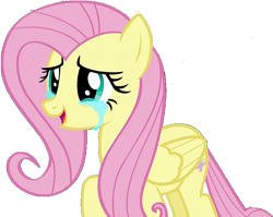 Size: 863x688 | Tagged: safe, edit, edited screencap, editor:incredibubbleirishguy, screencap, fluttershy, changeling, g4, to where and back again, background removed, cropped, crying, disguise, disguised changeling, fake fluttershy, happy, simple background, solo, tears of joy, teary eyes, transparent background