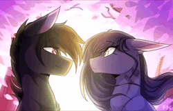 Size: 524x337 | Tagged: safe, artist:wallvie, oc, oc only, pony, animated, female, gif, mare