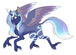 Size: 4795x3511 | Tagged: safe, artist:wallvie, oc, oc only, oc:moonlight melody (wallvie), alicorn, pony, concave belly, female, mare, simple background, slender, solo, thin, transparent background