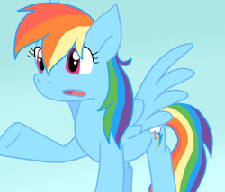 Size: 844x722 | Tagged: safe, artist:cmara, rainbow dash, pegasus, pony, g4, female, solo