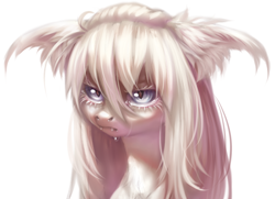 Size: 2528x1833 | Tagged: safe, artist:unt3n, oc, oc:freya weit, bat pony, pony, bust, crying, fangs, high res, sketch, solo