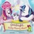 Size: 1000x1000 | Tagged: safe, artist:amy mebberson, princess cadance, princess flurry heart, shining armor, alicorn, pony, unicorn, g4, my little pony: good night baby flurry heart, official, baby, baby pony, book, book cover, cover, crossed horns, family, female, filly, foal, horn, horns are touching, light spell, male, mare, merchandise, mike vogel, my little pony logo, open mouth, open smile, plushie, ship:shiningcadance, shipping, smiling, stallion, straight, trio, united kingdom