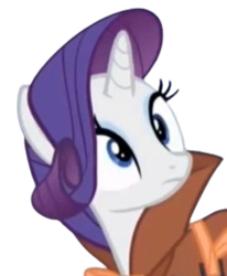 Size: 237x288 | Tagged: safe, edit, edited screencap, screencap, rarity, g4, rarity investigates, simple background, transparent background