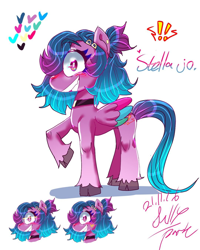 Size: 1080x1350 | Tagged: safe, artist:jully-park, oc, oc only, pegasus, pony, simple background