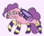 Size: 1200x986 | Tagged: safe, artist:bloodysticktape, oc, oc only, oc:beetard, bat pony, clothes, freckles, need hugs, pink pony, purple background, simple background, socks, solo, striped socks