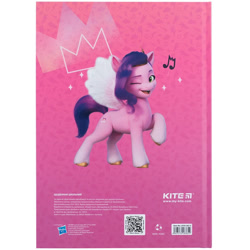 Size: 800x800 | Tagged: safe, pipp petals, pegasus, pony, g5, my little pony: a new generation, official, 3d, crown, cyrillic, jewelry, looking at you, merchandise, one eye closed, photo, pink background, raised hoof, regalia, simple background, smiling, smiling at you, ukrainian, wink, winking at you