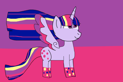 Size: 1848x1231 | Tagged: safe, artist:dianarp1990, twilight sparkle, alicorn, pony, g4, twilight's kingdom, female, rainbow power, solo, twilight sparkle (alicorn)