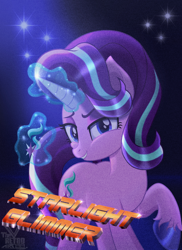 Size: 1994x2740 | Tagged: safe, artist:theretroart88, starlight glimmer, pony, unicorn, g4, horn, leg fluff, looking at you, solo