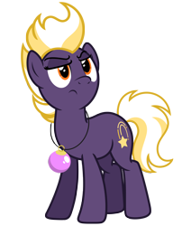 Size: 5790x7183 | Tagged: safe, artist:estories, oc, oc only, oc:wildheart, earth pony, pony, g4, absurd resolution, christmas ball, female, mare, simple background, solo, transparent background, vector