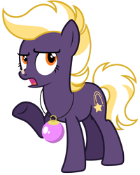 Size: 5582x6994 | Tagged: safe, artist:estories, oc, oc only, oc:wildheart, earth pony, pony, g4, absurd resolution, christmas ball, female, mare, simple background, solo, transparent background, vector