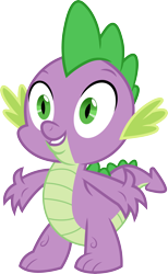 Size: 3000x4872 | Tagged: safe, artist:cloudy glow, spike, dragon, g4, spike at your service, .ai available, male, simple background, solo, transparent background, vector
