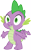 Size: 3000x4872 | Tagged: safe, artist:cloudy glow, spike, dragon, g4, my little pony: friendship is magic, season 3, spike at your service, .ai available, cute, male, simple background, solo, spikabetes, transparent background, vector