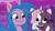 Size: 3072x1727 | Tagged: safe, screencap, izzy moonbow, violette rainbow, pony, unicorn, g5, my little pony: tell your tale, swirlpool starlight, spoiler:g5, spoiler:my little pony: tell your tale, duo, duo female, female, horn, mare, open mouth, open smile, smiling