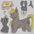 Size: 1800x1800 | Tagged: safe, artist:yeejay, oc, oc:joy toy, oc:mike galaxy, oc:yee jay, pegasus, pony, unicorn, blue eyes, blushing, chibi, cute, doodle, eyes closed, eyes open, female, food, horn, lidded eyes, male, male oc, mare, pegasus oc, pony oc, red eyes, stallion, stallion oc, sweat, sweatdrop, unicorn oc, white sclera