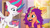 Size: 3072x1727 | Tagged: safe, screencap, sunny starscout, zipp storm, earth pony, pegasus, pony, g5, my little pony: tell your tale, the lone alicorn, spoiler:g5, spoiler:my little pony: tell your tale, spoiler:tyts02e07, cereal, concave belly, crystal brighthouse, duo, duo female, female, fit, flying, food, frown, mane stripe sunny, mare, open mouth, slender, spoon, spread wings, sweat, sweatdrop, thin, wings