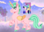 Size: 3610x2591 | Tagged: safe, artist:dragao_tecnologia, alicorn, pony, g5, my little pony: tell your tale, the lone alicorn, spoiler:g5, spoiler:my little pony: tell your tale, spoiler:tyts02e07, cloud, concave belly, concept art, feathered fetlocks, skyros, solo, stars