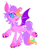 Size: 1612x2000 | Tagged: safe, artist:peaceandlove26, oc, oc only, oc:cosmic dawn (webkinzworldz), bat pony, pony, bat pony oc, big ears, big eyes, blue eyes, blush scribble, blushing, chest fluff, colored pinnae, colored wings, concave belly, cute, cute little fangs, ear tufts, eye clipping through hair, eyelashes, eyeshadow, fangs, lidded eyes, long legs, long mane male, long tail, makeup, male, multicolored mane, multicolored tail, open mouth, open smile, pink coat, purple mane, purple tail, raised hoof, raised leg, shiny hooves, simple background, slender, slit pupils, smiling, solo, stallion, standing, starry wings, tail, thin, two toned wings, white background, wings