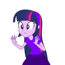 Size: 500x499 | Tagged: artist needed, safe, edit, screencap, twilight sparkle, equestria girls, g4, shocked, simple background, solo, transparent background