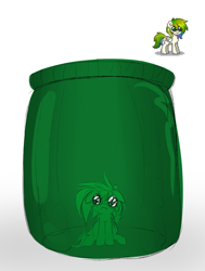 Size: 2259x2985 | Tagged: safe, artist:ybkathan, oc, oc only, pegasus, pony, jar, simple background, sketch, white background