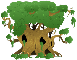 Size: 1920x1504 | Tagged: safe, artist:aleximusprime, golden oaks library, harmony clubhouse tree, new tree, no pony, simple background, transparent background, tree, vector
