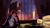 Size: 2560x1440 | Tagged: safe, artist:krapinkaius, oc, oc only, oc:gjurza, earth pony, pony, black sclera, candle, candlestick, clothes, curtains, fire, jacket, leather, leather jacket, paper, solo, sunset, table, window