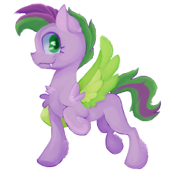 Size: 1219x1241 | Tagged: safe, artist:teochronico, spike, pegasus, pony, g4, my little pony. poni nimeltä spike, male, ponified, ponified spike, simple background, solo, species swap, stallion, transparent background