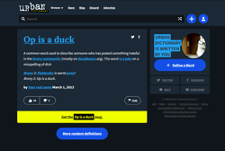Size: 1134x763 | Tagged: safe, derpibooru, brony history, meta, op is a duck, urban dictionary, website