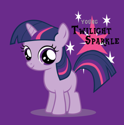 Size: 1000x1008 | Tagged: safe, twilight sparkle, pony, unicorn, g4, artifact, blank flank, female, filly, filly twilight sparkle, foal, horn, younger