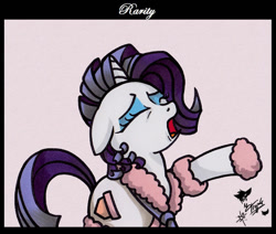 Size: 600x508 | Tagged: safe, artist:kantayeni, rarity, unicorn, g4, horn, solo, whining