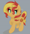 Size: 3486x3956 | Tagged: safe, artist:tkshoelace, sunset shimmer, pony, unicorn, g4, gray background, horn, simple background, solo