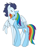 Size: 720x967 | Tagged: safe, artist:dasher666, rainbow dash, soarin', pegasus, pony, g4, chest fluff, female, male, mare, ship:soarindash, shipping, simple background, stallion, straight, white background