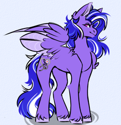 Size: 938x975 | Tagged: safe, artist:dejji_vuu, oc, oc only, oc:skypaw, pegasus, pony, solo