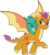 Size: 1310x1438 | Tagged: safe, artist:prixy05, smolder, sparky sparkeroni, dragon, g4, g5, my little pony: tell your tale, baby, baby dragon, dragoness, dragons riding dragons, duo, duo male and female, female, g4 to g5, generation leap, male, older, older smolder, riding, simple background, spread wings, transparent background, vector, wings