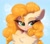 Size: 2048x1790 | Tagged: safe, artist:kebchach, pear butter, earth pony, pony, g4, :p, chest fluff, female, heart, looking at you, mare, solo, tongue out